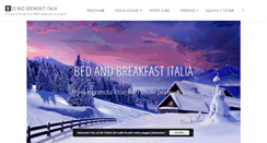 Desktop Screenshot of bedandbreakfastitalia.info